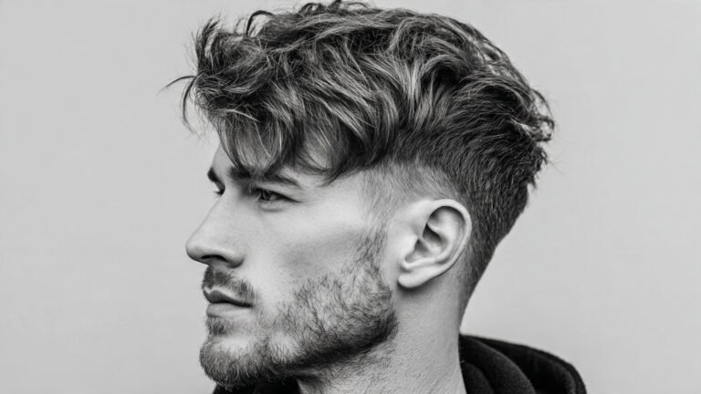 Drop Fade With Short Fringe
