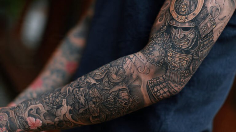 Samurai Warrior Sleeve