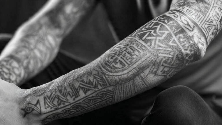 Viking-Inspired Full Sleeve