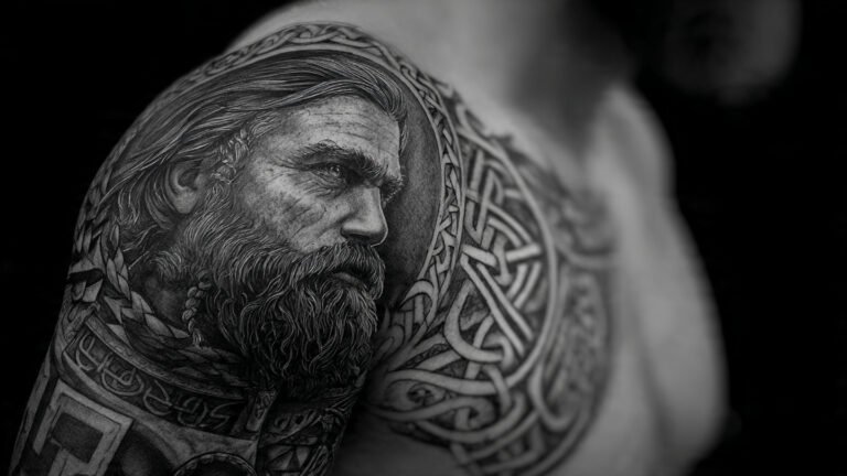 Viking Mythology Half Sleeve