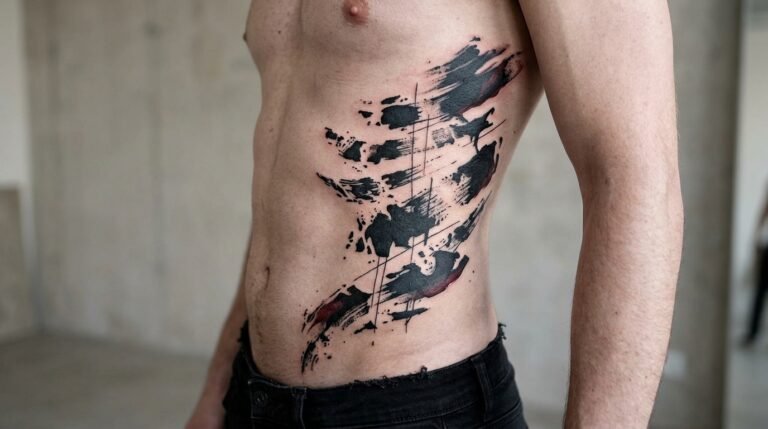 Abstract rib fragments