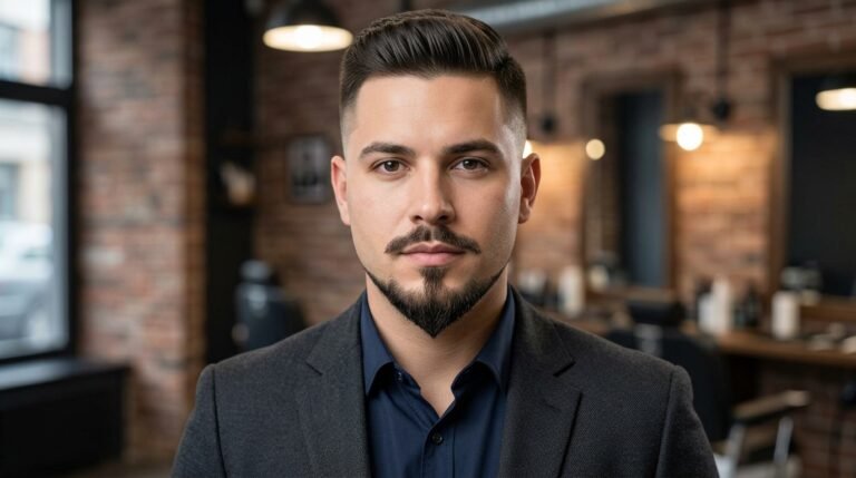 Angular Goatee Chevron