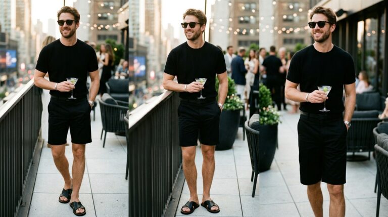 All-Black Summer Evening