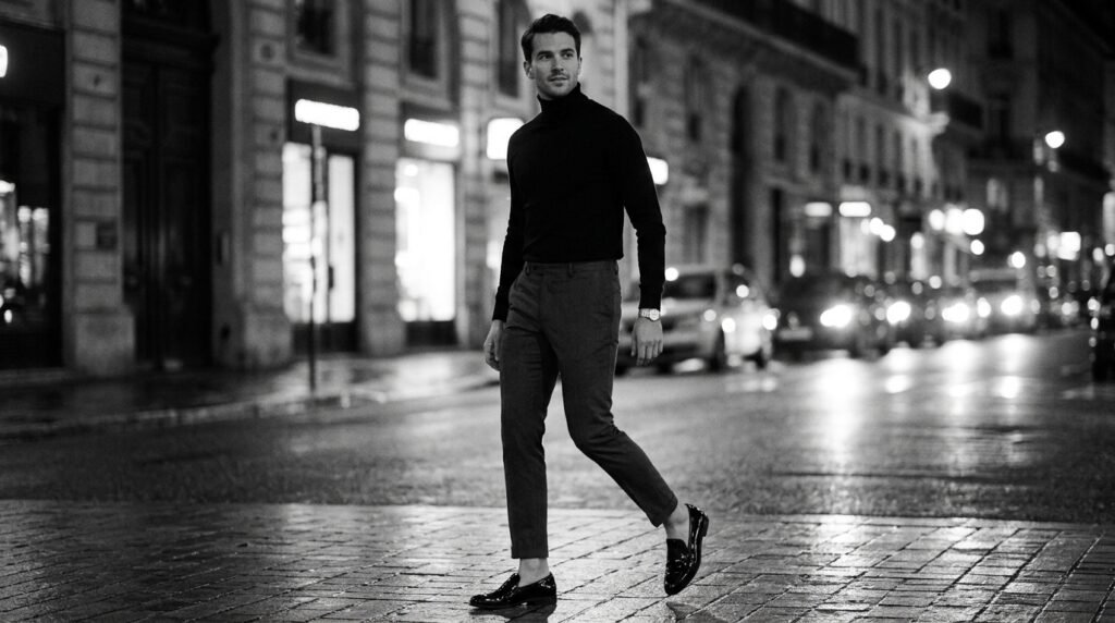 Monochrome Evening Menswear
