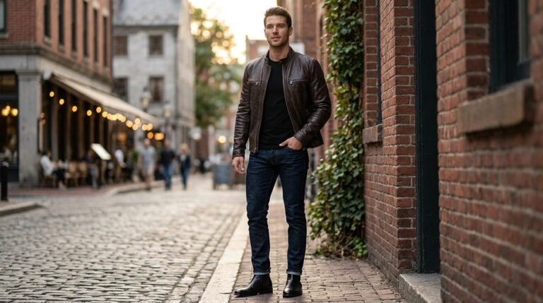 Classic leather Chelsea fit
