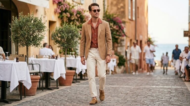 Warm-Toned Resort Tailoring