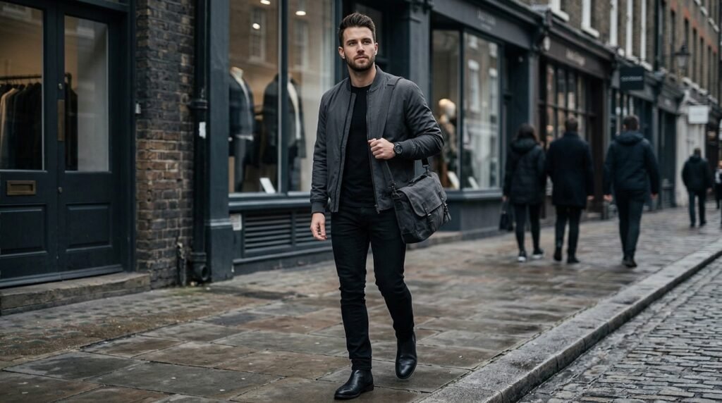 Dark Street Business Style
