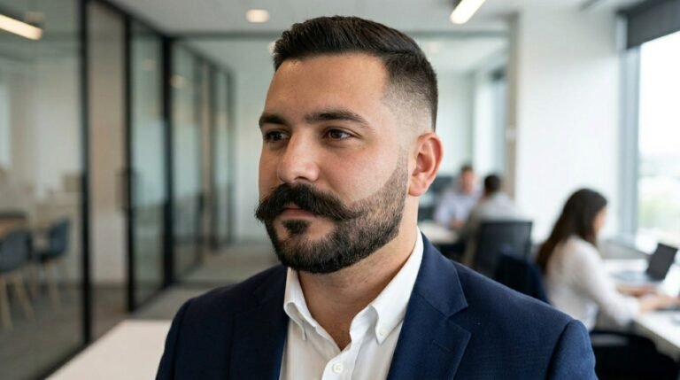 Sharp Beardstache Blend