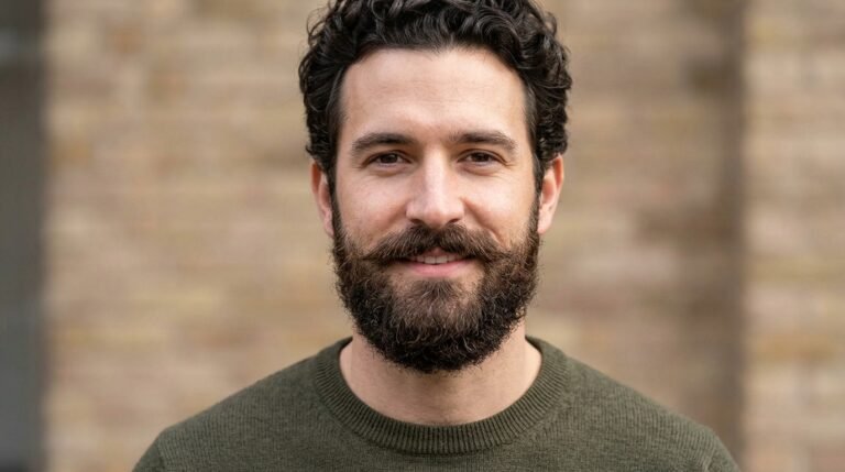 Curly Beard Chevron