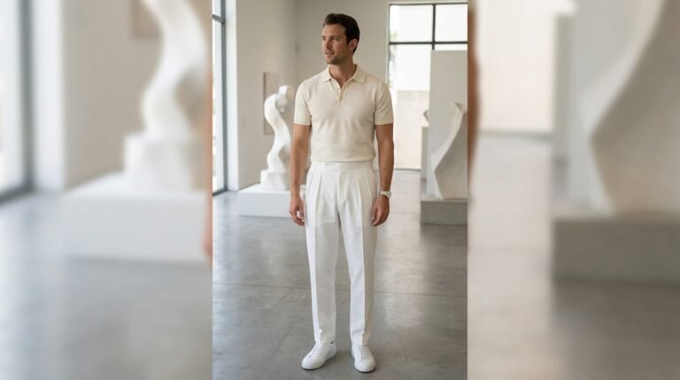 All White Outfit