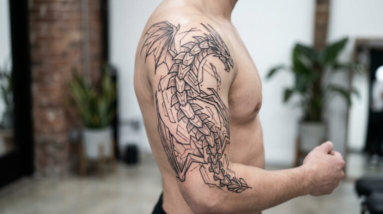  Dragon Geometry Spine