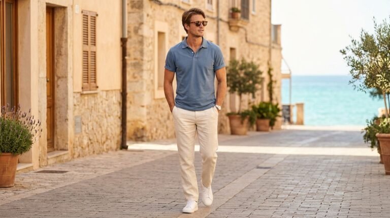 Casual Summer Polo Fit