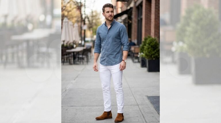Color contrast Chelsea look
