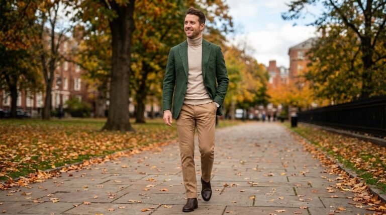 Green Fall Smart Casual