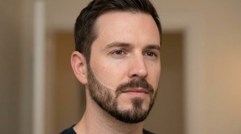 French Beard Look