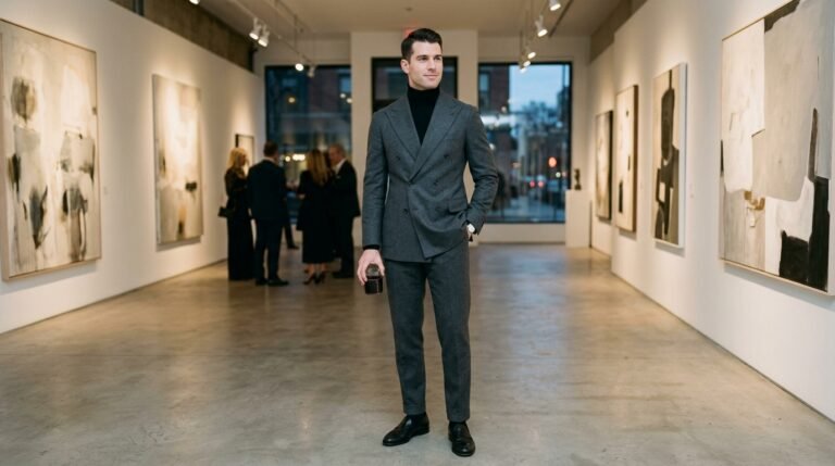 Stylish Mens Suits Evening Look