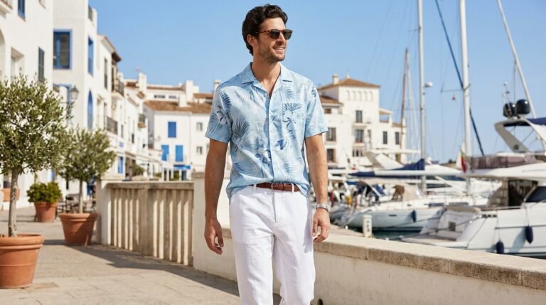 Cool Tone Linen Outfit