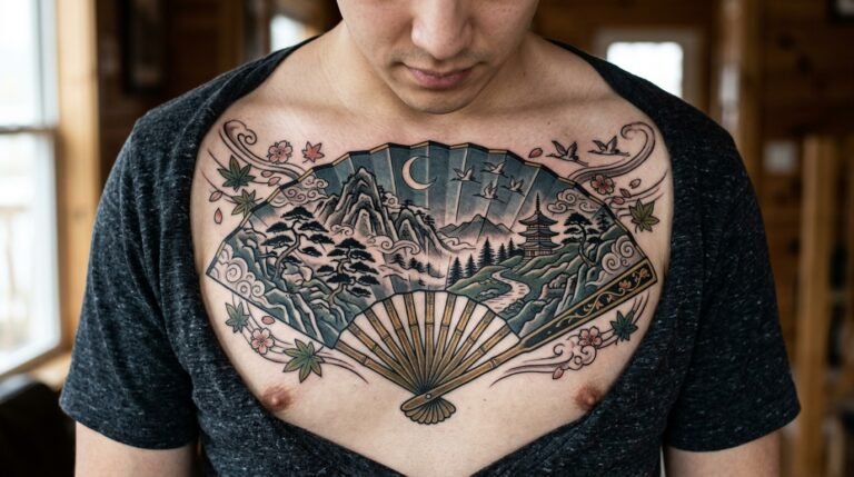  Fan Landscape Detail