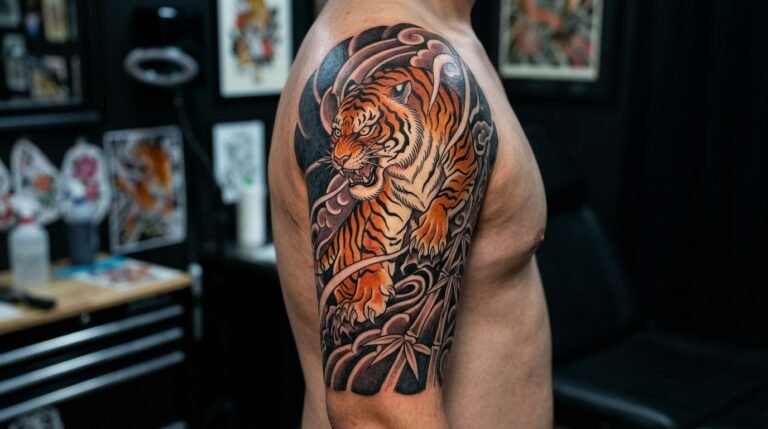 Irezumi Cover Up Tiger