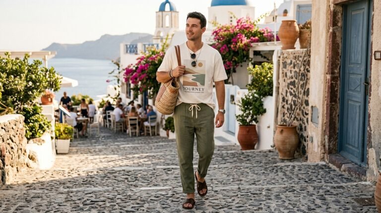Aesthetic Outfit Men Summer