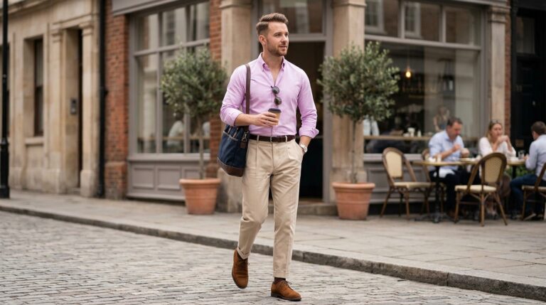 Lilac Smart Casual Refinement