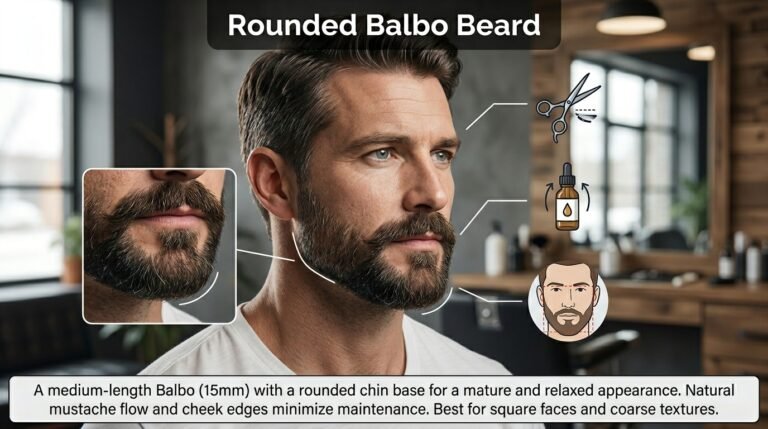  Rounded Balbo Beard