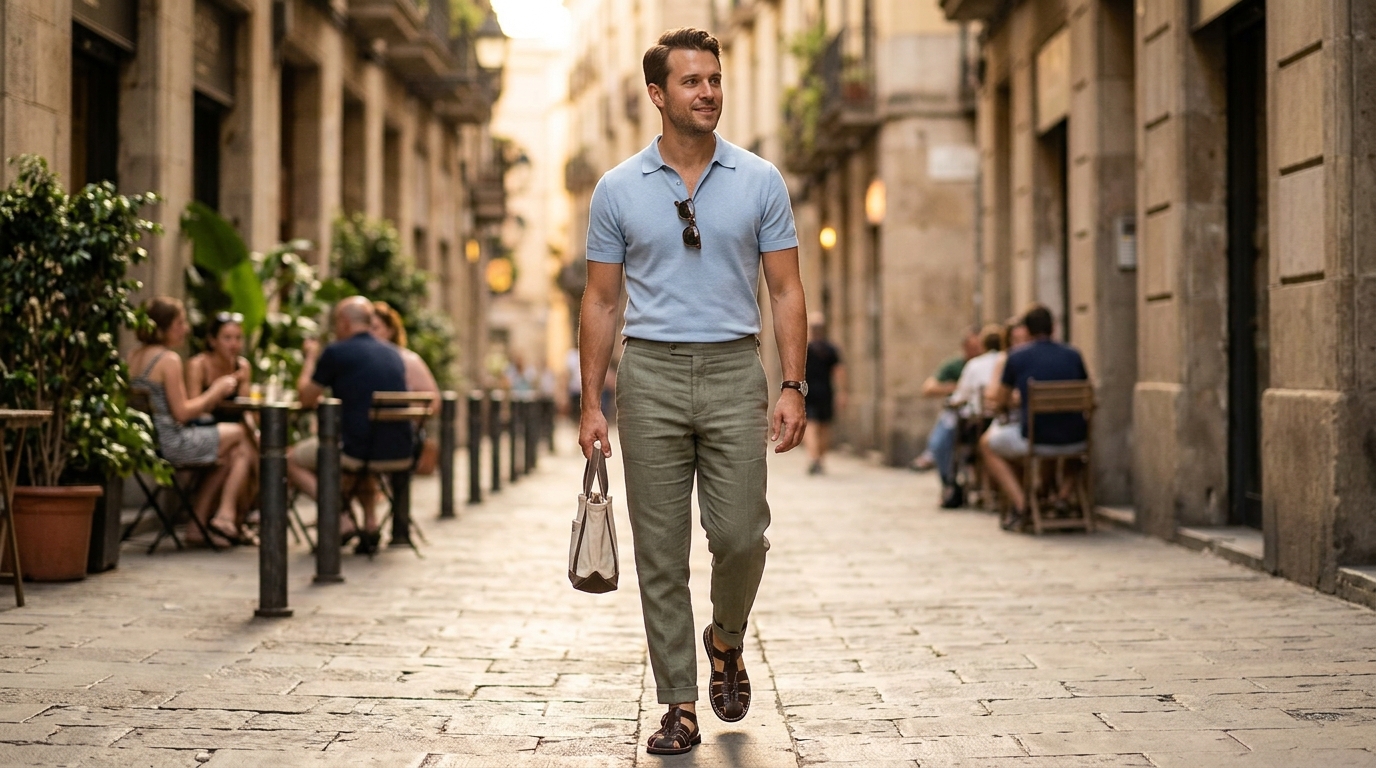 Men Sandals Outfits