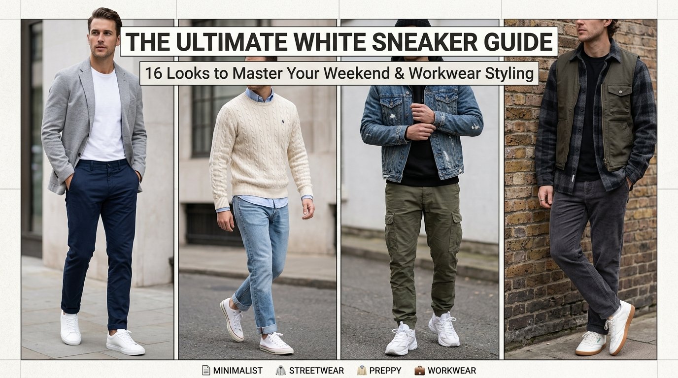 White Sneaker Outfit Ideas