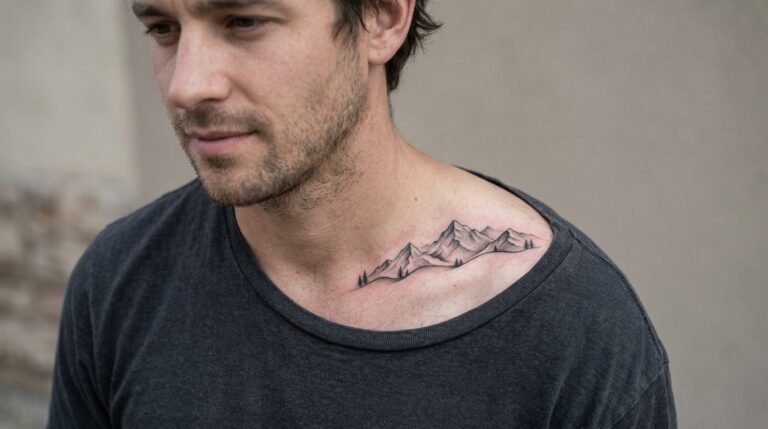 Mountain Horizon Ink