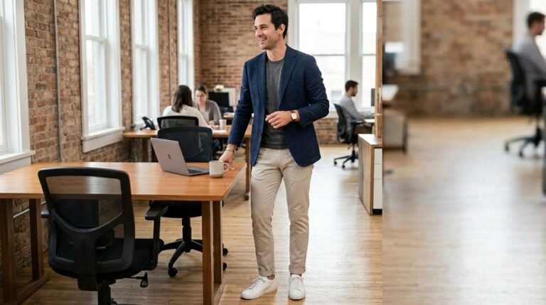 Smart casual office dressing