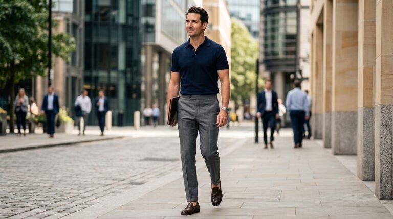Smart casual polo loafers