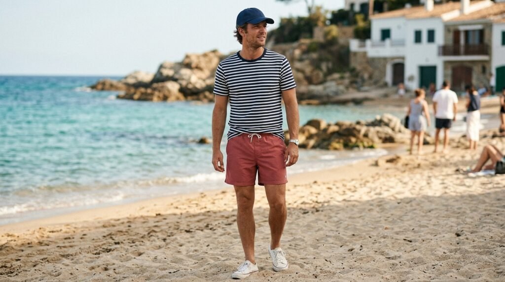 Classic Riviera Swimwear Look