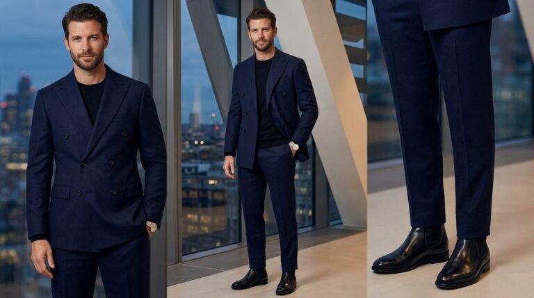 Modern business Chelsea suit