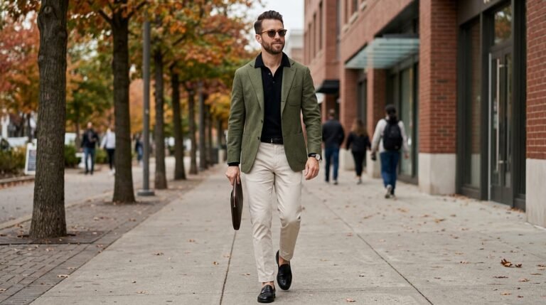 Modern Green Business Casual