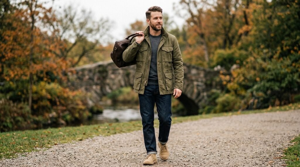 Masculine Transitional Layering