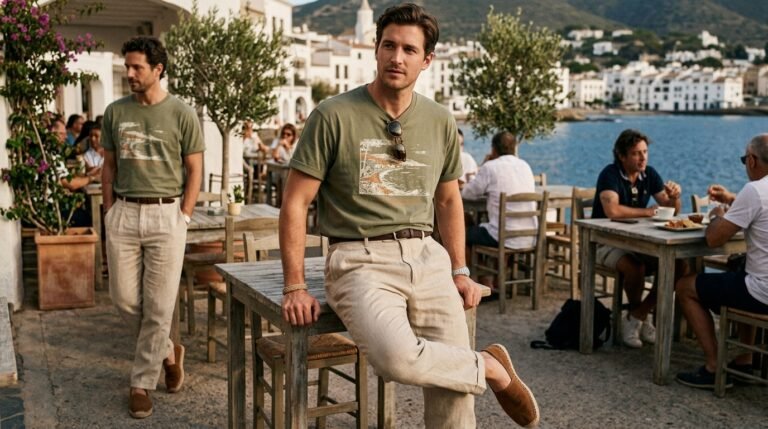 Summer Graphic Tee Look