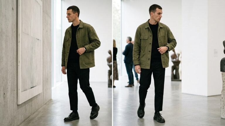Modern workwear tailoring