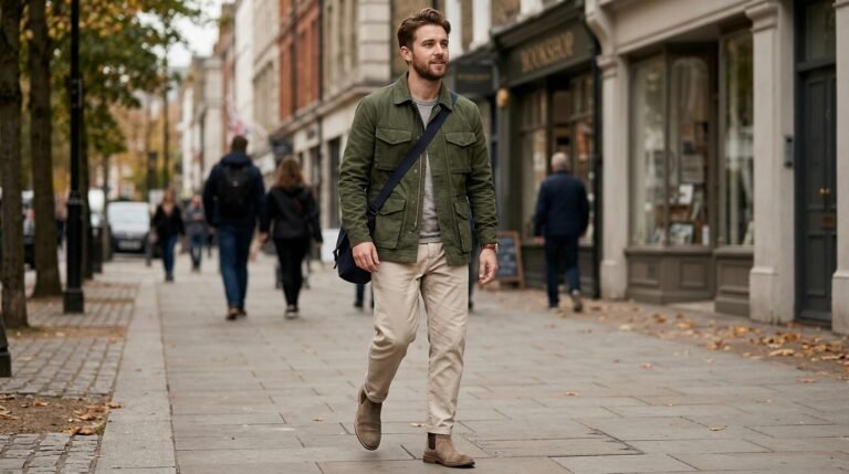 Utility-inspired Chelsea outfit