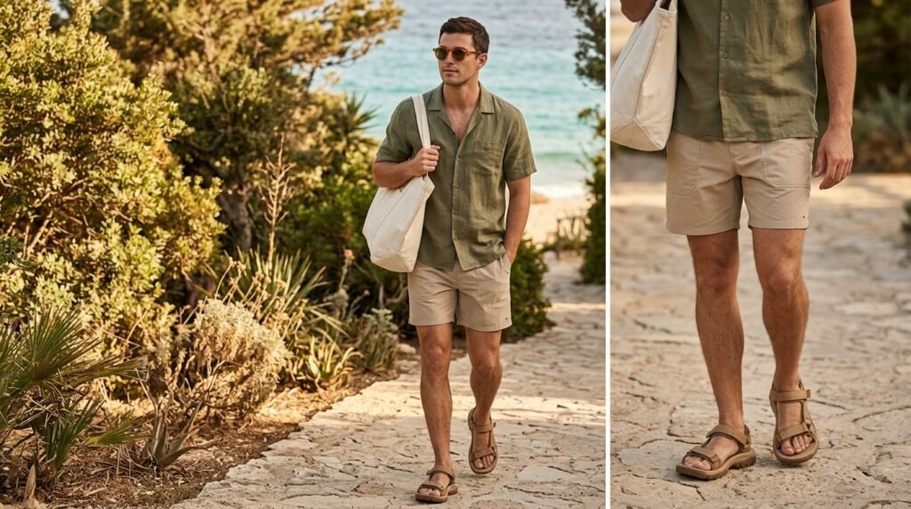 Earth Tone Resort Menswear