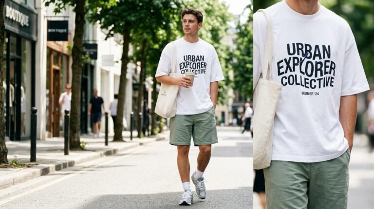 Oversized Tshirt Outfit Men