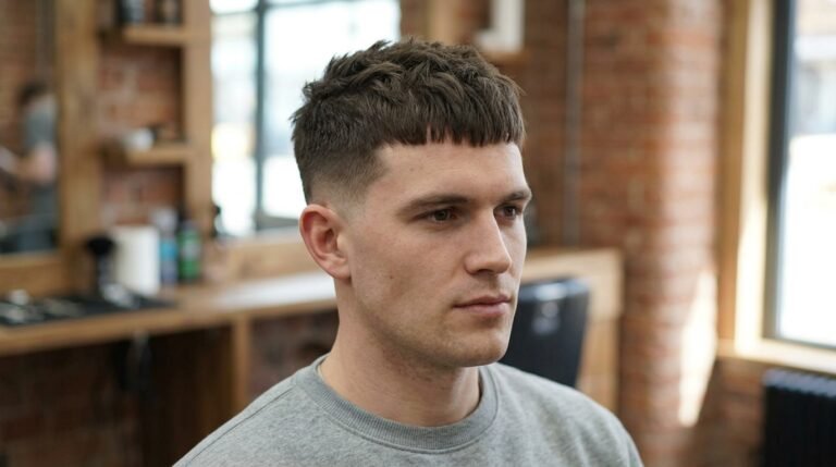 Sharp Textured Fringe