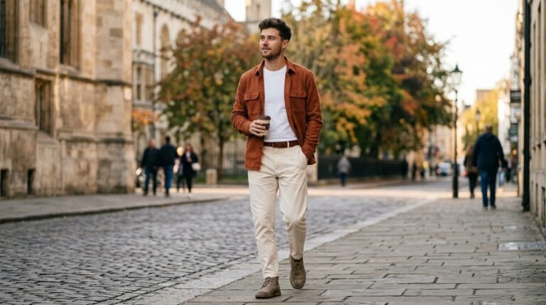 Earth-tone layering