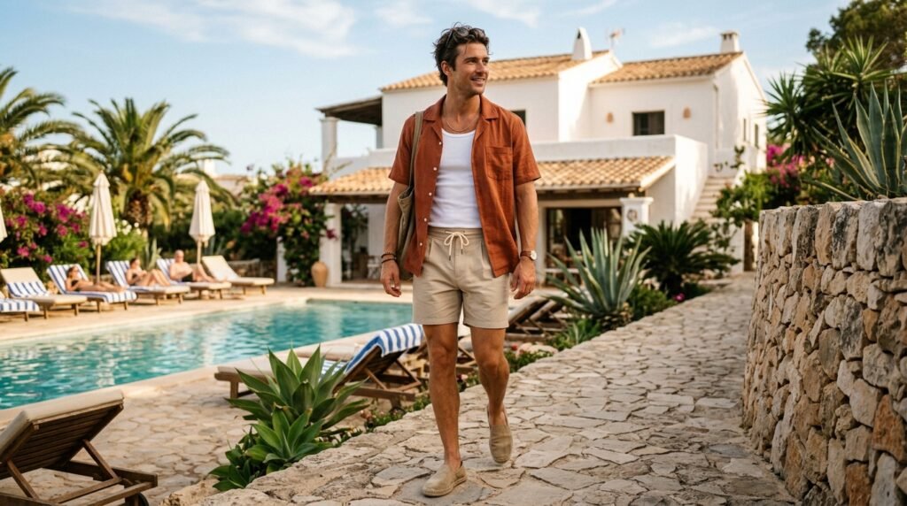 Warm Tone Vacation Outfit