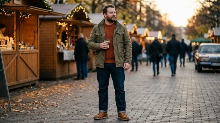 Warm-Tone Rugged Outfit