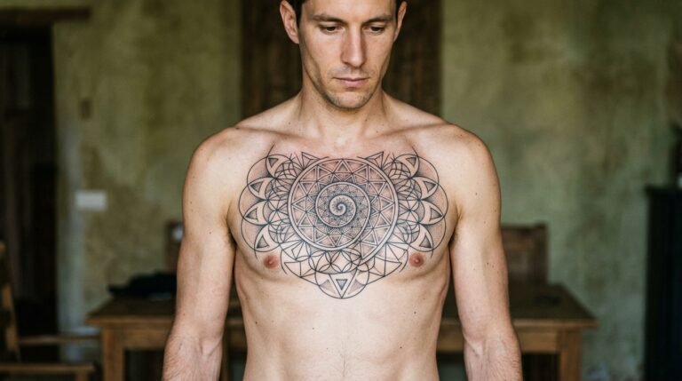 Sacred Spiral Tattoo