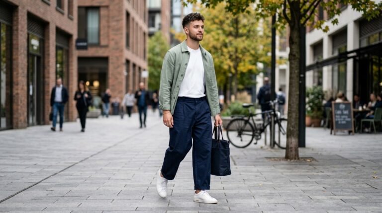 Minimalist Men Street Tailoring