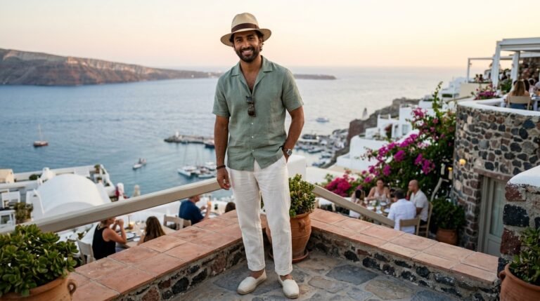 Cool-tone resort elegance