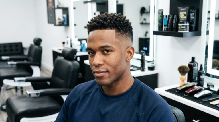 Sharp crop fade