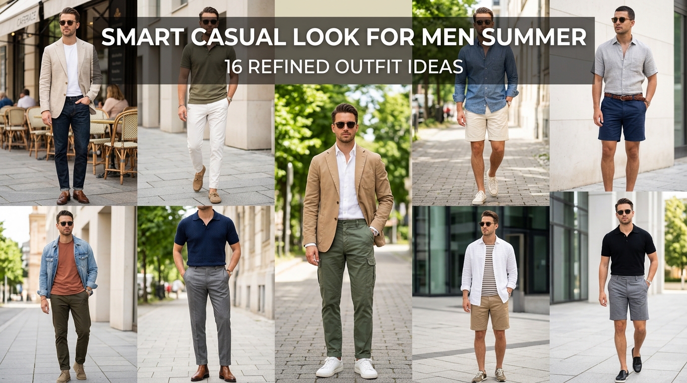 Smart Casual Look for Men Summer