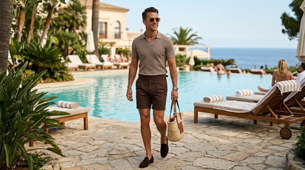 Luxury Mens Swimwear Style